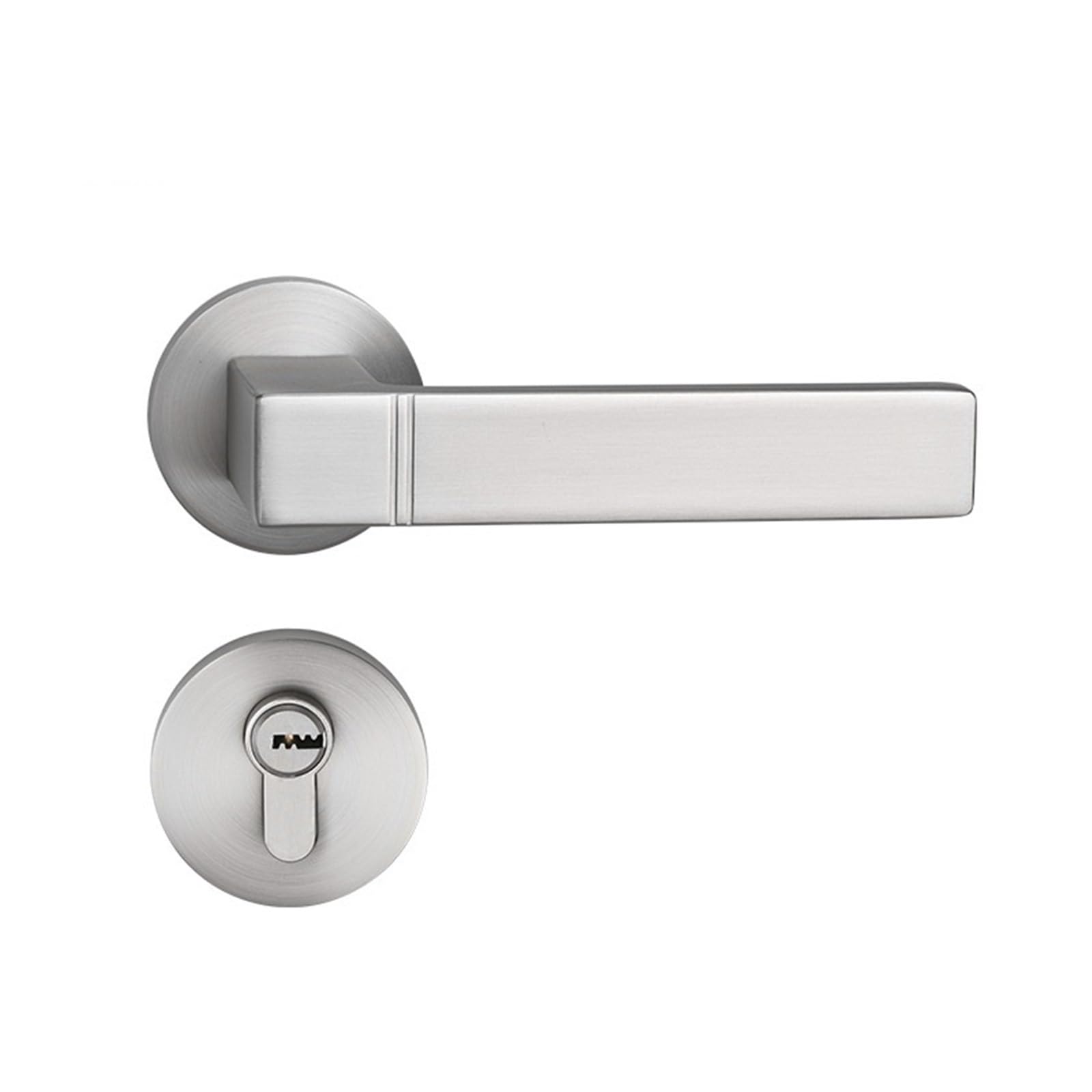 Vlalamno One Color Zinc Alloy Simple Split Lock -040 Interior
