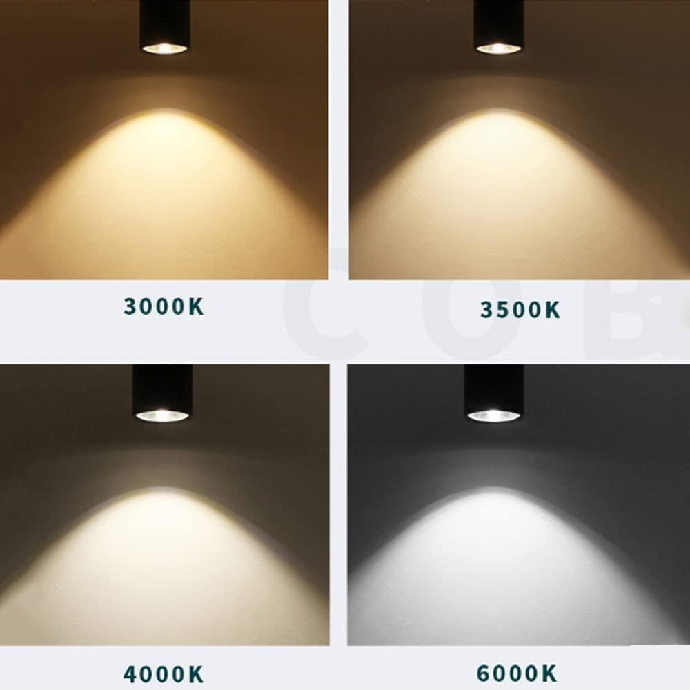 Lámpara de Pared LED empotrable de 15 W: Elegante Foco para Sala de Estar, Dormitorio, Pasillo, balcón y más. Luz cálida de 4000 K (luz Neutra).