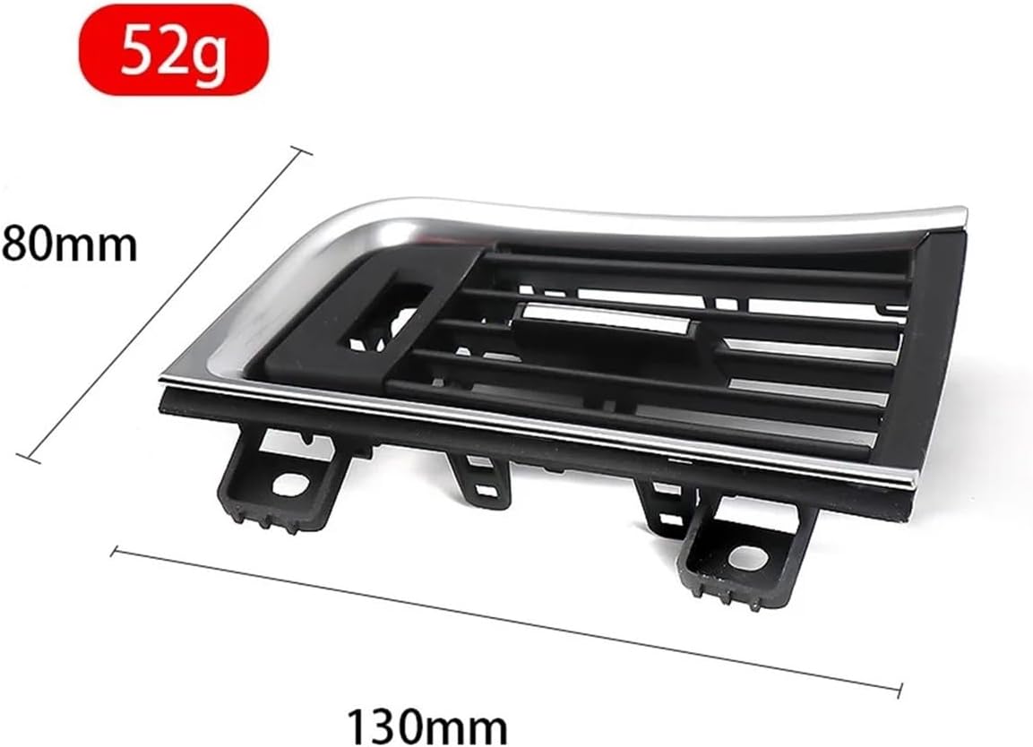 64229142588 Car Left Air Conditioning AC Vent Grille Outlet Panel Auto Parts Compatible For BMW 5 Series GT F07 528 535 550i 2010-2016(Model A)