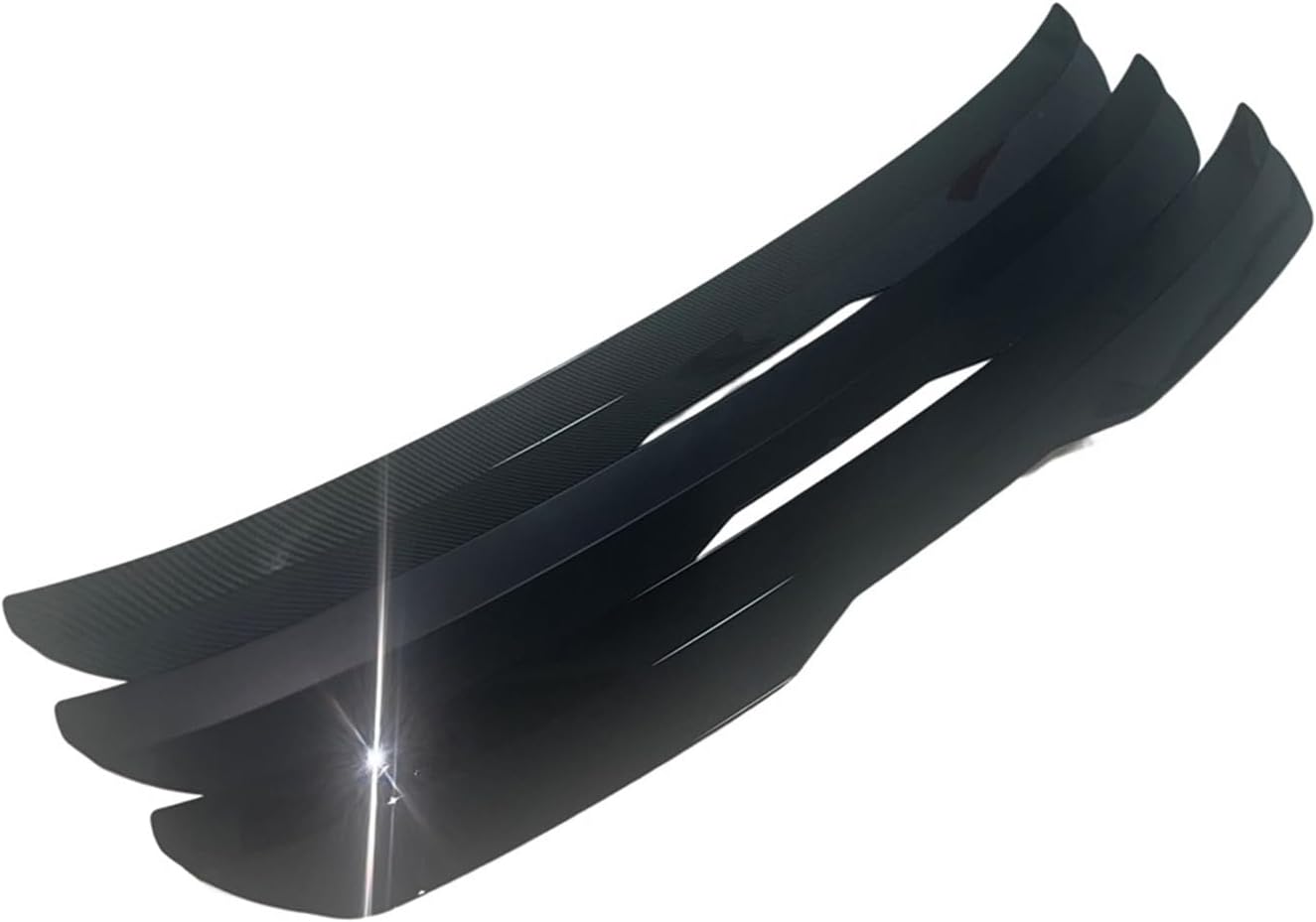 Compatible For VW Golf 5 MK5 R32 GTI R Hatchback ABS Plastic Car Tail Wing Decoration Rear Roof Lip Universal(Carbon fiber pattern)