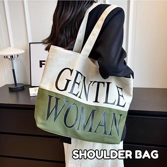 Bolso Tote para Mujer en Lona con Compartimento con Cierre miniatura 3