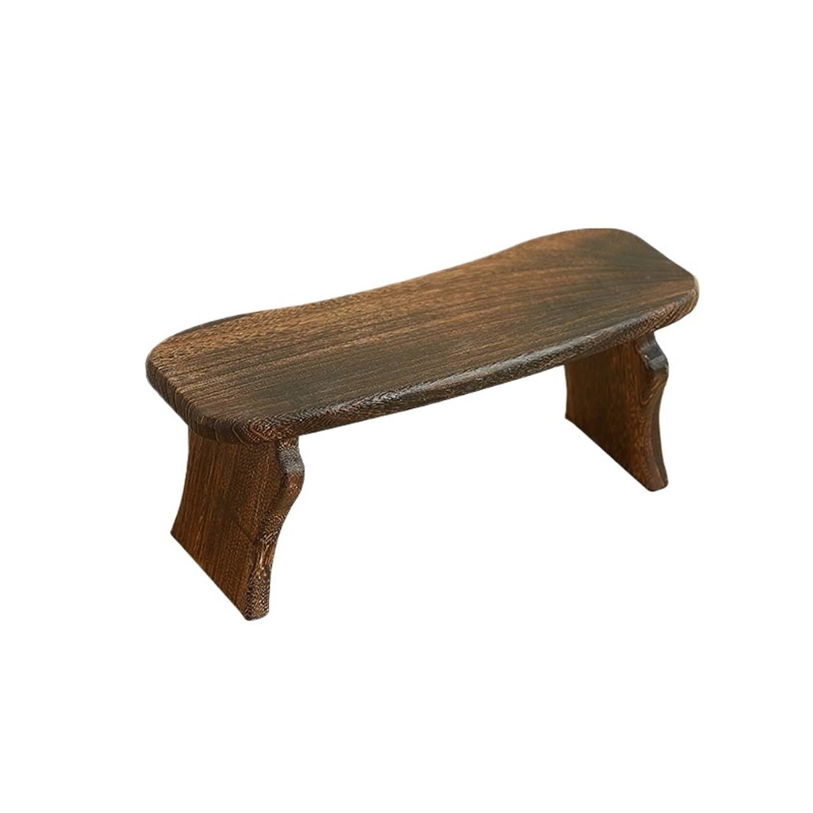 Zafu Meditación Taburete de meditación Madera Maciza, Banco Zapatos Entrada, Silla for arrodillarse, Sentarse(ARC Stool)