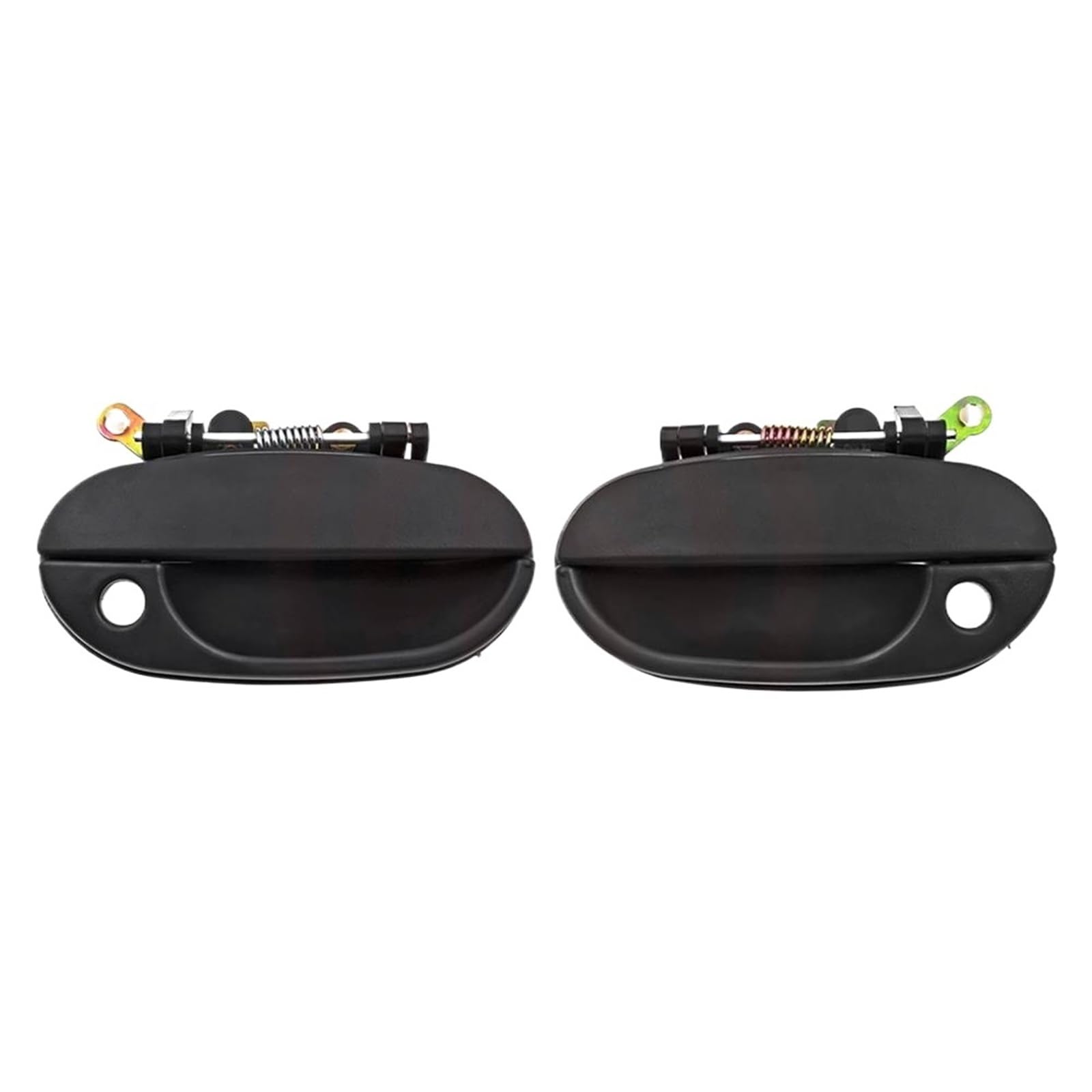 Kpuwers Set Of Front Exterior Door Handle Front Rear Outside Exterior Door Handles 82660-22000 82650-22000 83660-22000 83650-22000 For Hyundai For Accent 1995-1999 Handles Replacement(Set Of Front)