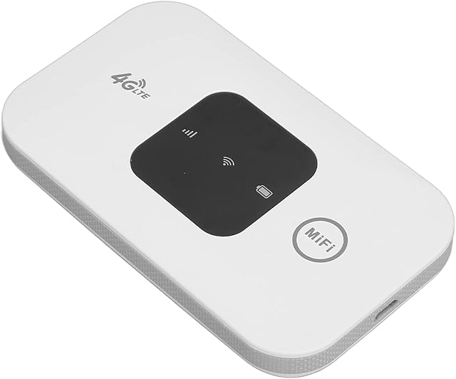 Przenośny Hotspot WiFi, Wyświetlacz LED Prędkość Pobierania 4G 150 Mb/s, Prędkość ładowania 50 Mb/s Przenośne Urządzenie WiFi, 10 Użytkowników Zintegrowana Bateria Przenośny Router do