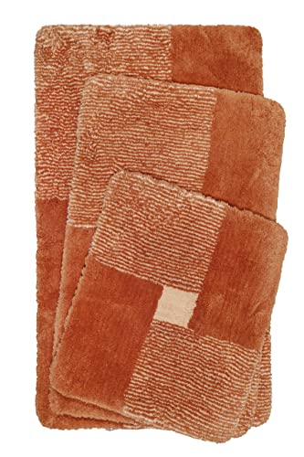 Homie Living Badteppich, Badematte I kuscheliger Flauschiger weicher Flor l rutschfest und Waschbar...