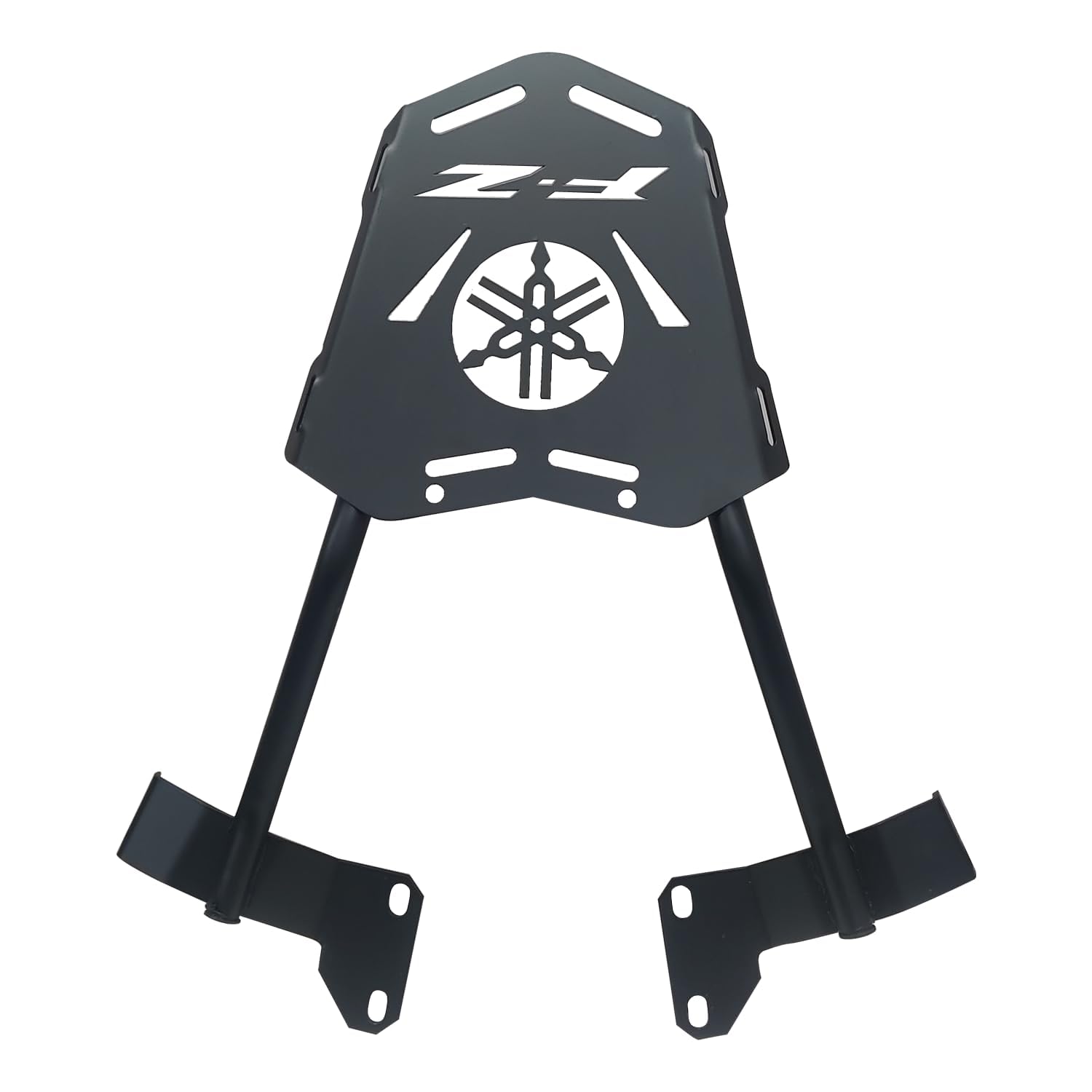 Generic Back Rack/Top Rack Carrier Plate Expedition with Pillion BACKREST Support Luggage Carrier for Yamaha FZ V1 / V2 / V3 / V4 (Black)-image-31