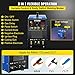 Mophorn TIG/MMA Plasma Cutter CT520D 3 in 1 Combo Welding Machine Tig Welder 200A Arc Welder 200A Plasma Cutter 50A Plasma Cutting Machine Dual Voltage 110 220V