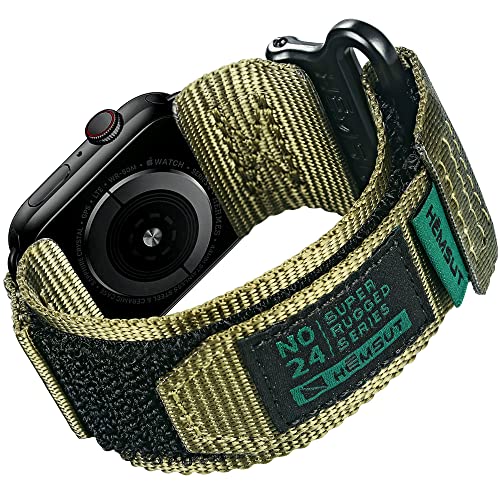 Kompatibel mit Apple Watch Band, super robustes Nylon Sportarmban...
