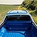 Upgrade Roof Rail Racks Side Rail Bar with Lockable Cross Bars Crossbar Fits for VW All New Amarok 2023 2024 +, 4 Pcs (Silver + Silver EY)