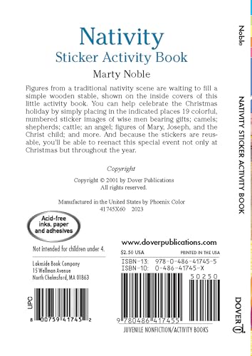 Nativity Sticker Activity Book