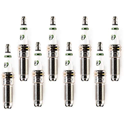 E3.74 E3 Premium Automotive Spark Plugs (8 PACK) - 100K miles / 5 years Warranty