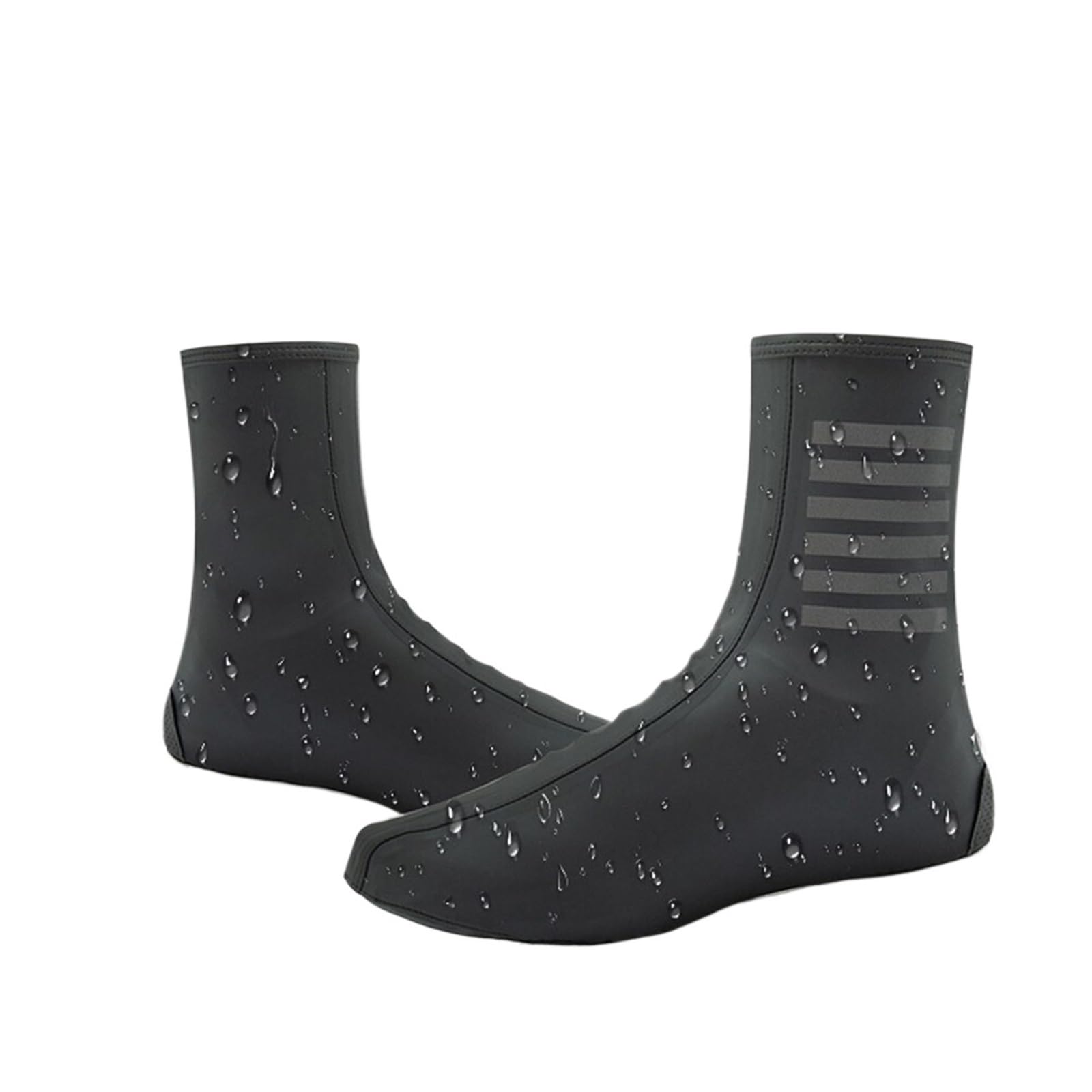 2 pares de cubiertas for zapatos ciclismo, cubrezapatos impermeables for bicicleta, reflectantes, a prueba viento, que mantienen el calor para Protección