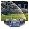 Digital Liquid Flow Meter With LCD Display PVC Water Turbine Sensor For Irrigation And Sewage Measurement Precise Readings(DN40,Without cable) #2