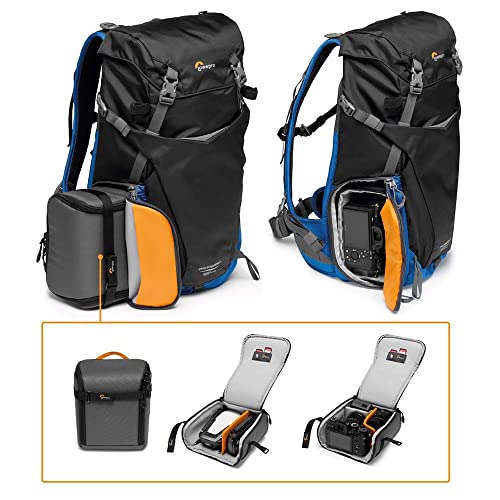 Lowepro PhotoSport BP 24L AW III, Hiking Rugzak voor Spiegelloze Camera, met Toegang aan Zijkant, Uitneembare Camera Invoer, met Accessoire Riem Systeem, Blauw, voor Spiegelloos Compatibel met Sony α8 - Image 4