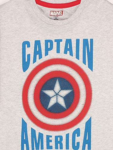 Image of Marvel By Kidsville Official Avengers Merchandise Boys Half Sleeves Round Neck Graphic Printed Regular Fit Pure Cotton T-Shirt Pack of 3