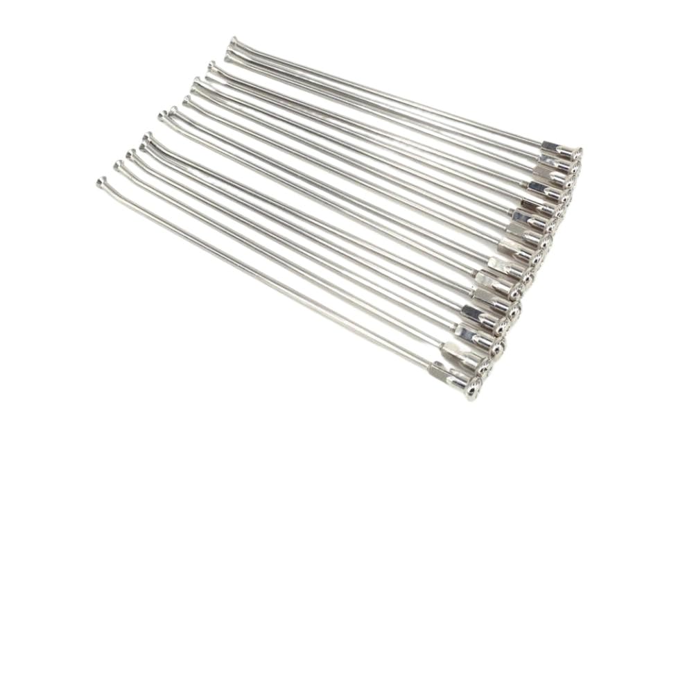 Steel Spokes And Nipples 36 Pcs 21 Inch Front 18 Inch 19 Inch Rear Wheel Compatible With EXC EXCF XC CRF YZF XR(205mm 210mm 4mm)