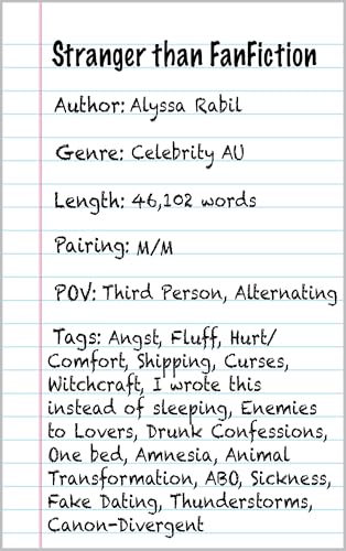 Stranger than FanFiction