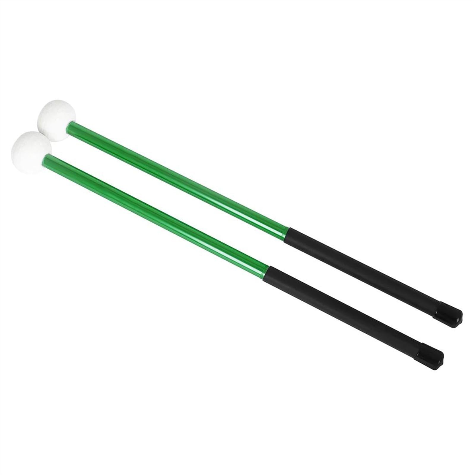 Accesorios para Percusión Mango De Aleación Verde, Baquetas De Bajo, Cabeza De Fieltro, Tambor De Percusión, Timbales, Martillo