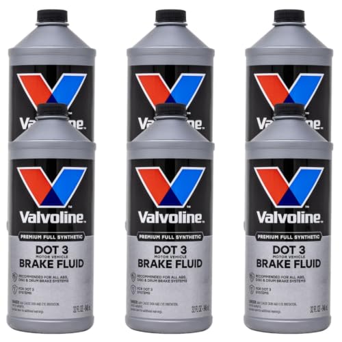 Image of Valvoline DOT 3 Synthetic Brake Fluid, 32 oz, 6-Pack