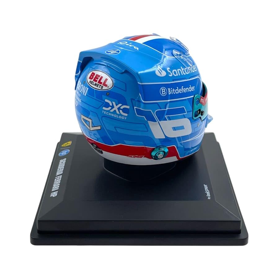 Scuderia F1 Team, modèle officiel LookSmart Spark, mini casque Charles