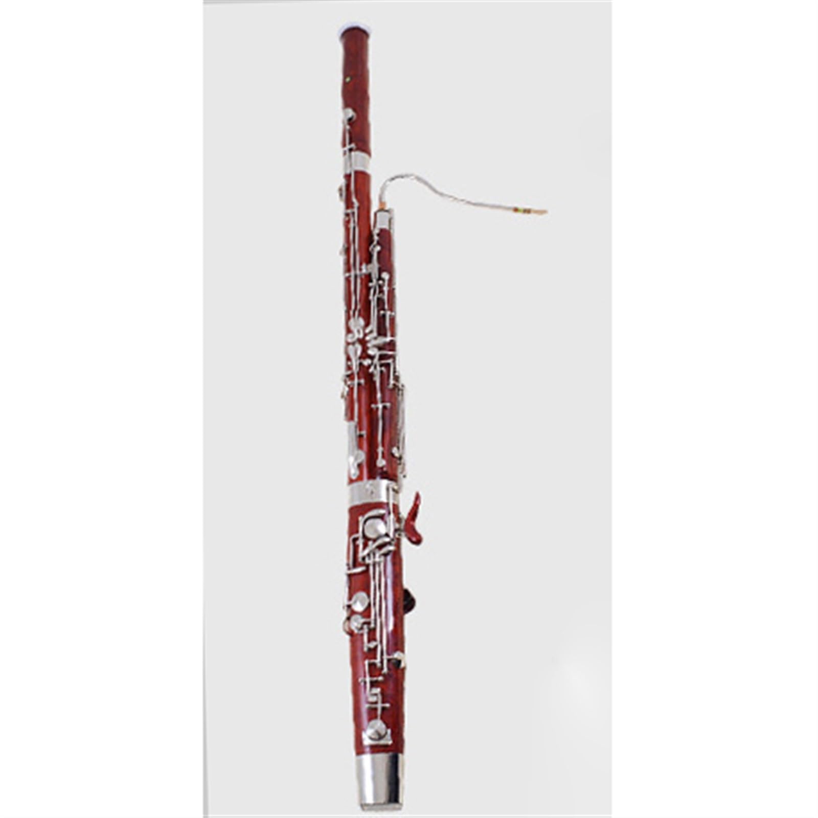 Clarinet Dla Początkujących Obój Basowy Fagot C Klucz Klonowy Z Litego Drewna Profesjonalny Instrument Dęty Drewniany(A)