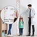 QtGirl Kids Growth Chart, Height Chart for Child Height Measurement Wall Hanging Rulers Room Decoration for Girls, Boys, Toddlers(Flower)