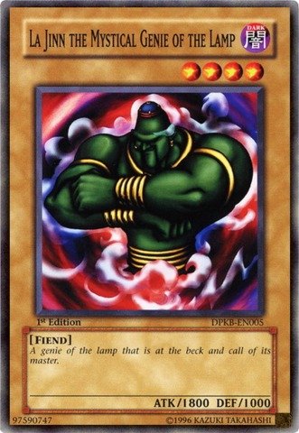Amazon.com: YU-GI-OH! - La Jinn The Mystical Genie of The Lamp