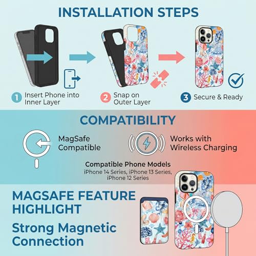 Coque iPhone 16 Pro Max MagSafe rose : protection esthétique et mignonne - 3