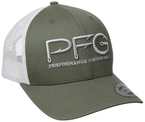 Image of Columbia Unisex Adult PFG Logo Mesh Ball Cap