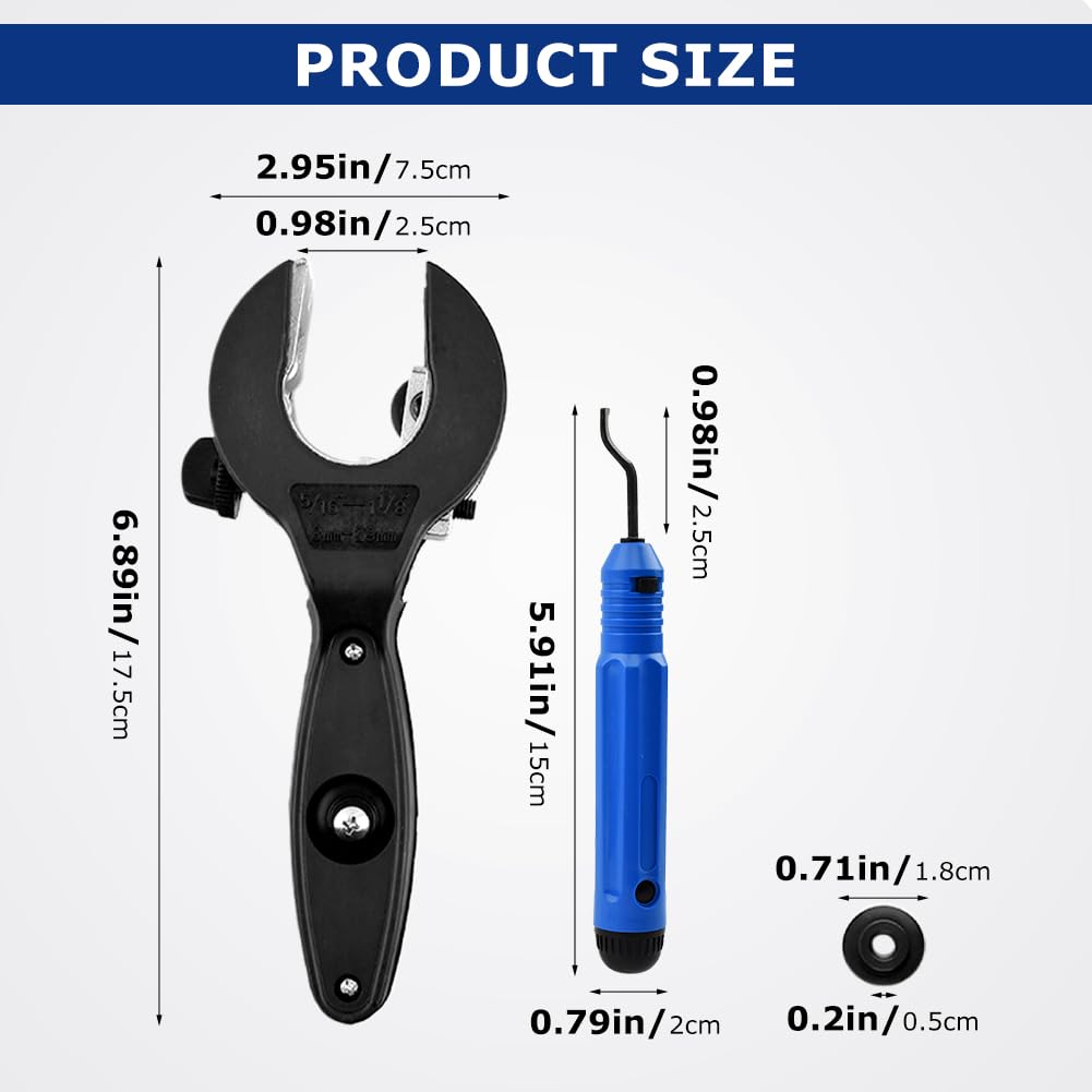 Ratcheting Tubing Cutter - 5/16"-1-1/8" -2