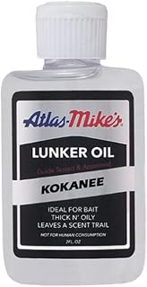 Atlas Mike's 7019 Glo Scent Bait Oils, Kokanee, 2 oz