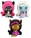 Produktbild Monster High - Minis Rag Puppen Gesichter - Sammelpack - Clawdeen Wolf, a sparkling Candy Ghouls Abbey Bominable and an Original Ghouls Catty Noir Figures, 3 Pack