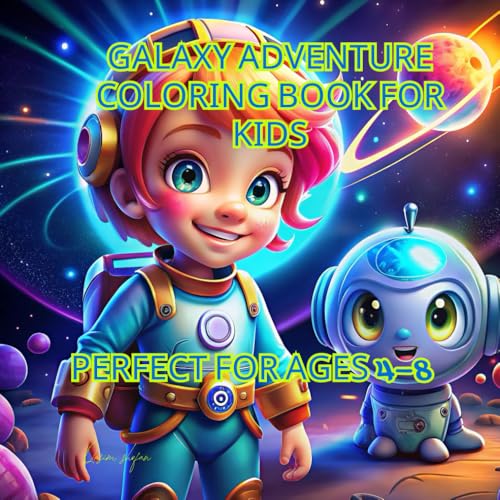 Space Adventures & Coloring Fun for Kids: Engage, Inspire, and Learn with Luna, Bolt & Zogo: A Magical Space Story & Coloring Book to Boost Creativity, Problem-Solving, and Joy for Children Ages 4–8