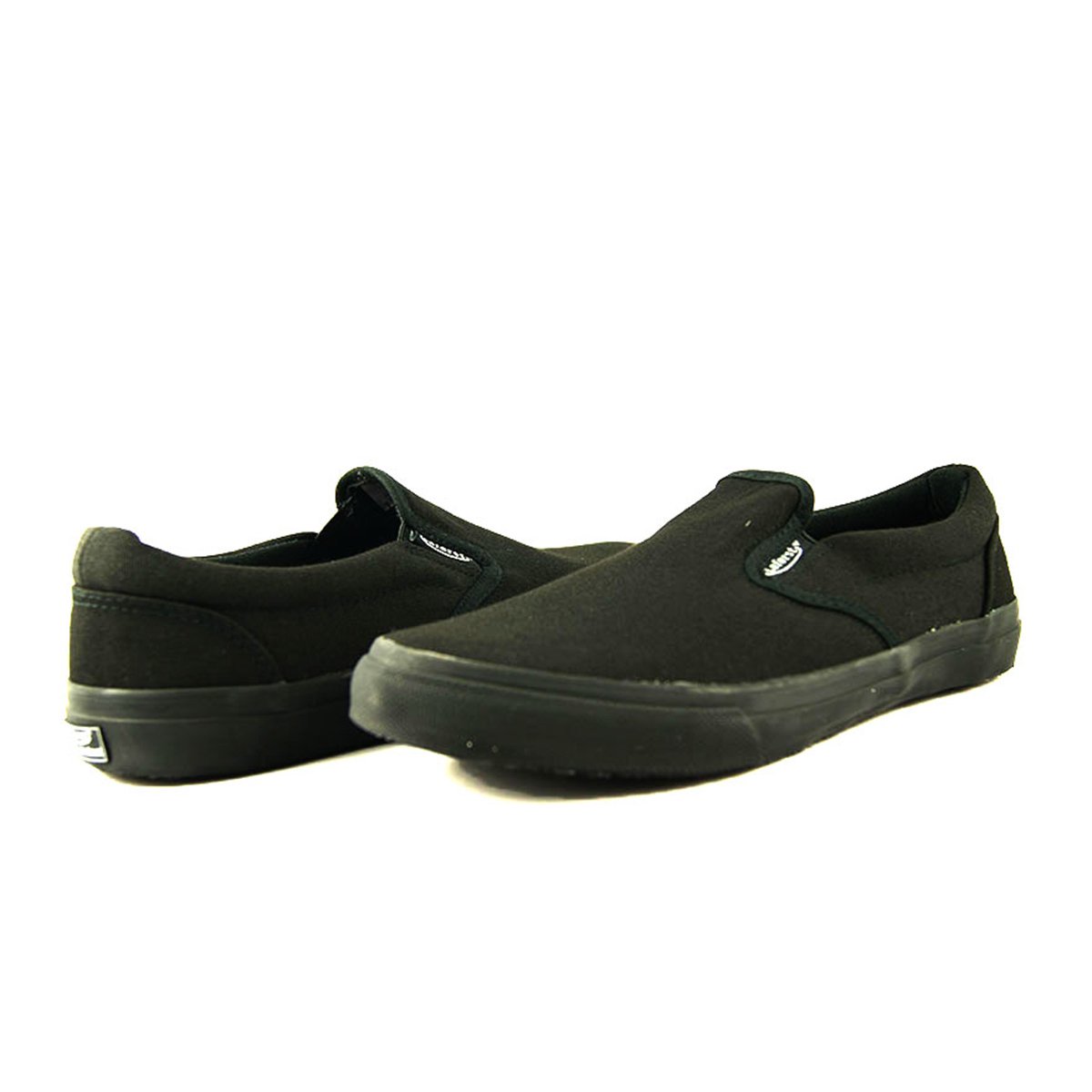 Laforst Sandy 3319 Womens Sunbrella Slip Resistant Server Slip On Flat Black 7.5