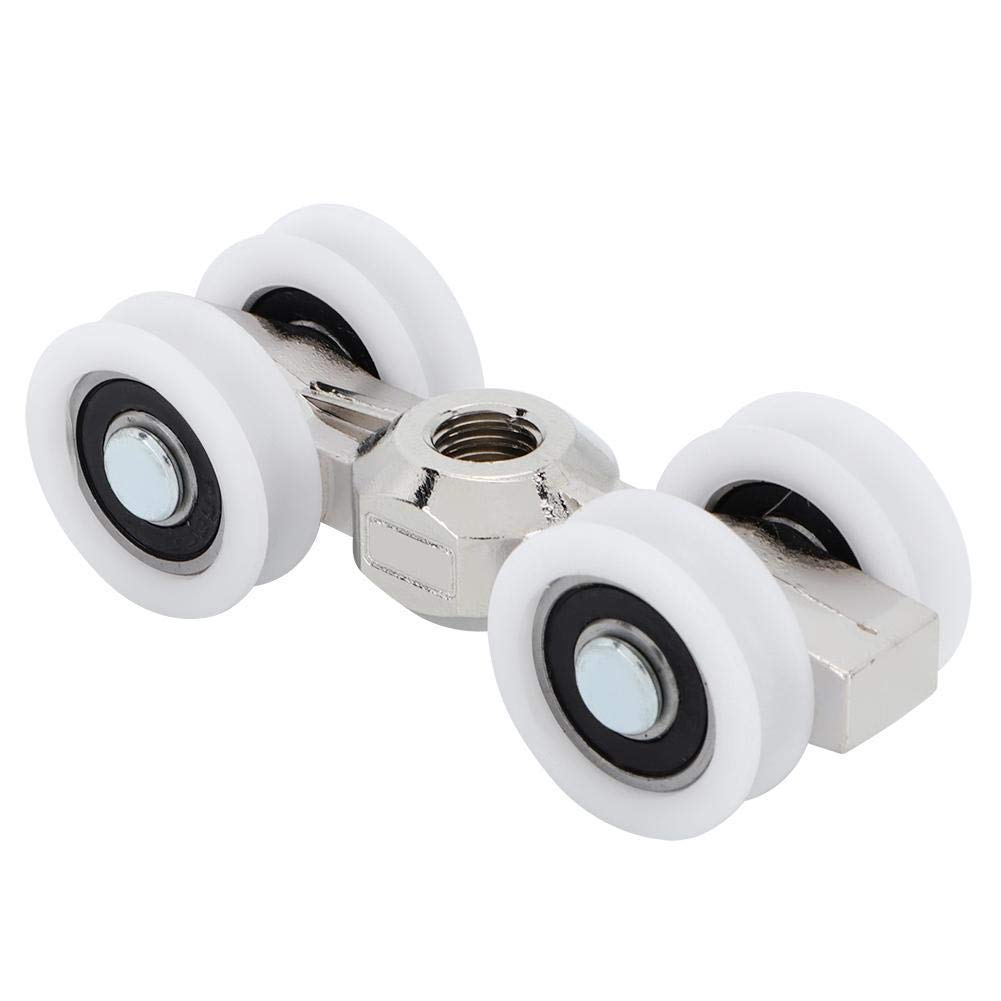 Buy Cafopgrill 4 Wheels Sliding Door Runner Wheels, Hardware Sliding