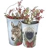 Primitives by Kathy Wall Bucket Set Winter Farm