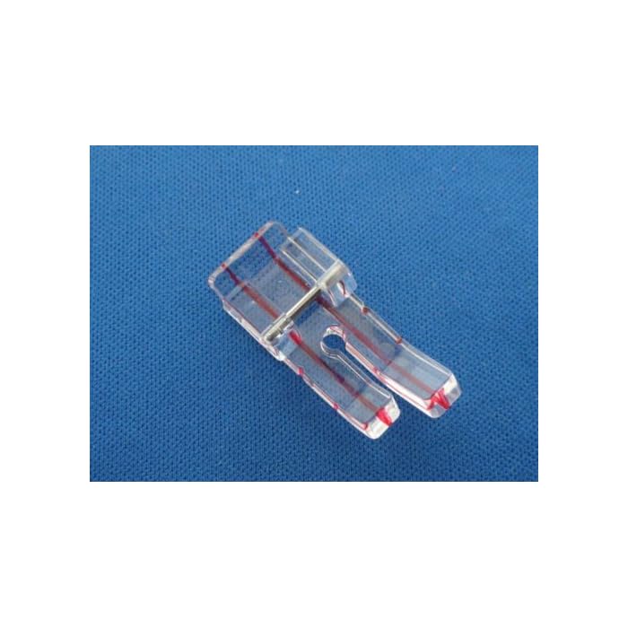 Buy CLEAR VIEW GUIDE FOOT STRAIGHT STITCH SNAP ON, COMPATIBLE FOR