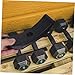 POPETPOP 6pcs Fitness Dumbbell Rack Storage Stand for Dumbbell Barbell Holder Lightweight and Cushioned Design for Gym