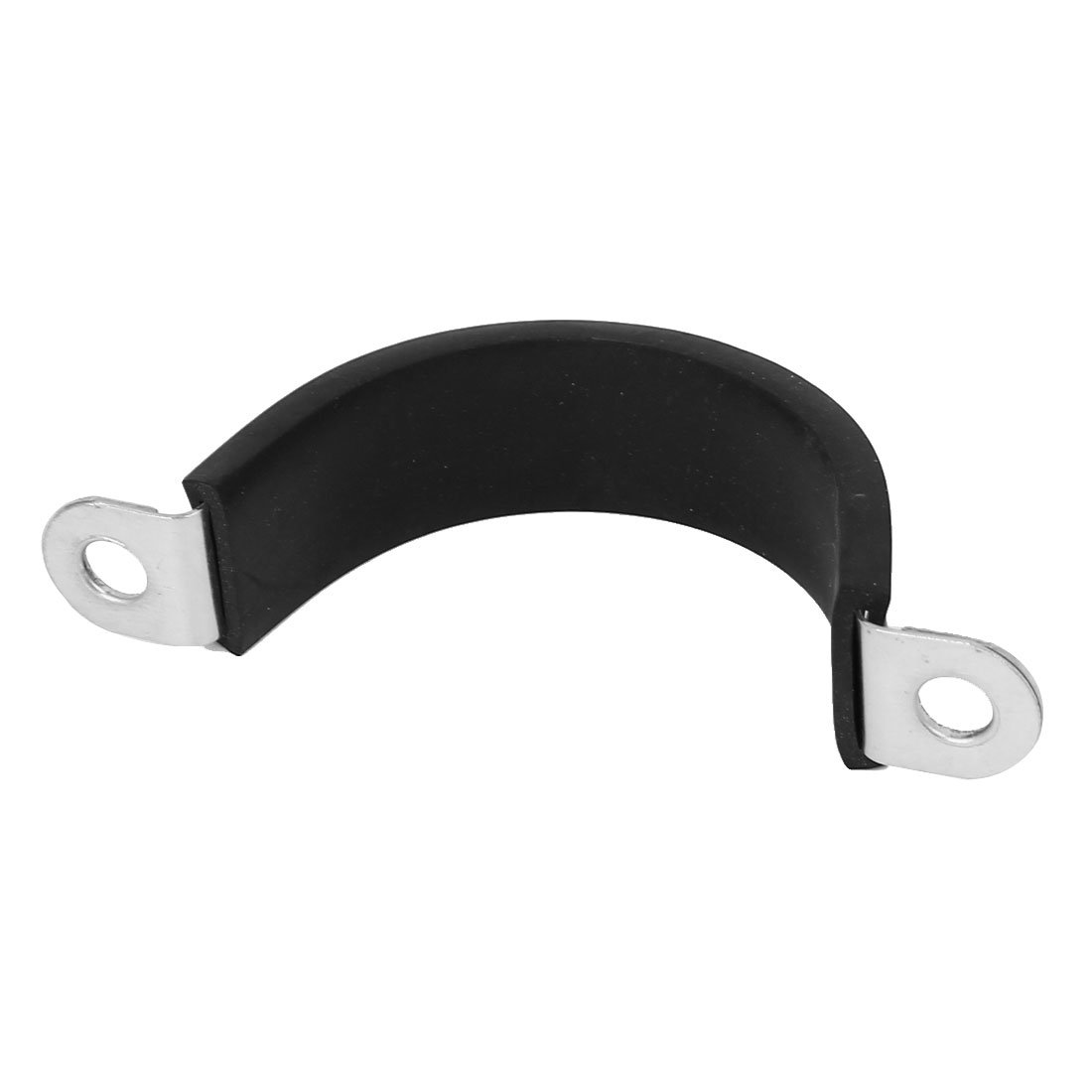 Sourcing Map Collier De Serrage Avec Insert En Caoutchouc Tuyau Support Pince Clip Serre Joint 14mm Dia EPDM Bordée Caoutchouc Attache Câble 2Pcs