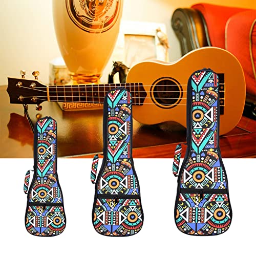 Boho Bandoulière Réglable Ukulele Case Bag & Uke Case avec poignées – Housse de transport légère et portable pour… - Les Beatles, Paul McCartney, John Lennon, RIngo Starr, George Harrison Boho Bandoulière Réglable Ukulele Case Bag & Uke Case avec poignées - Housse de transport légère et portable pour… – Image 3