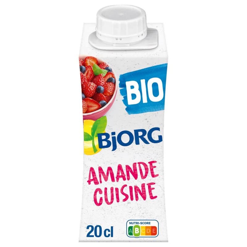 AMANDE CUISINE BIO 200ML, BJORG, LOT DE 5