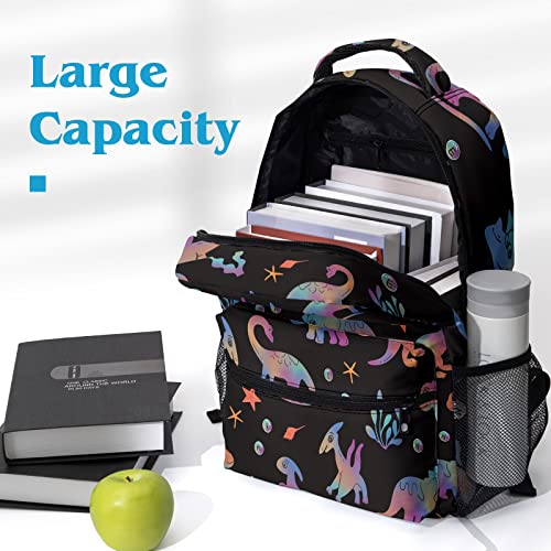 Dacawin Colorful Dinosaurs Backpack For Boys Girls Ocean Animals Kids Bookbag Underwater Letter Coral Starfish Toddler Back Pack For Kindergarten Preschool Elementary #TOP4