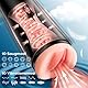 Elektrischer Masturbator Cup 10 Vibration mit 10 Saugmodi,Sex Spielzeug für die Männer solo Sex Toys Masturbieren für Männer Taschenmuschi Penis Masturbatoren mit 3D Vagina Realistischer Pussy