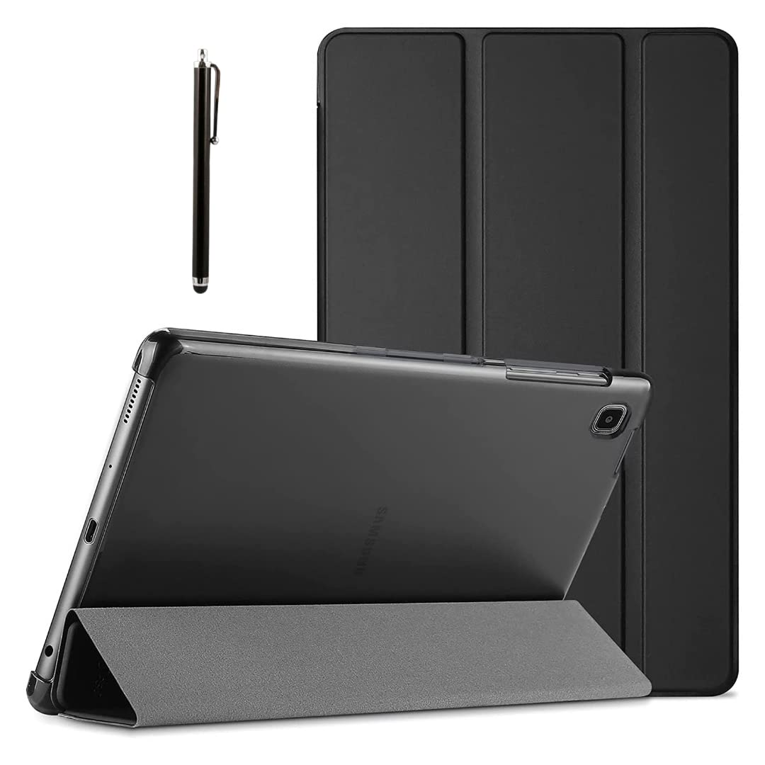 ProElite Smart Flip Case Cover for Samsung Galaxy Tab A7 Lite 8.7" SM-T220/225 Translucent Back with Stylus Pen, Dark Blue — Amazon image 8