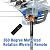 Five Star Outdoor 150 Mile Motorized 360 Degree Rotation OTA Amplified HDTV Antenna for 2 TVs Support - UHF/VHF/1080P Channels Wireless Remote Control - 40 FT RG6 Coax Cable