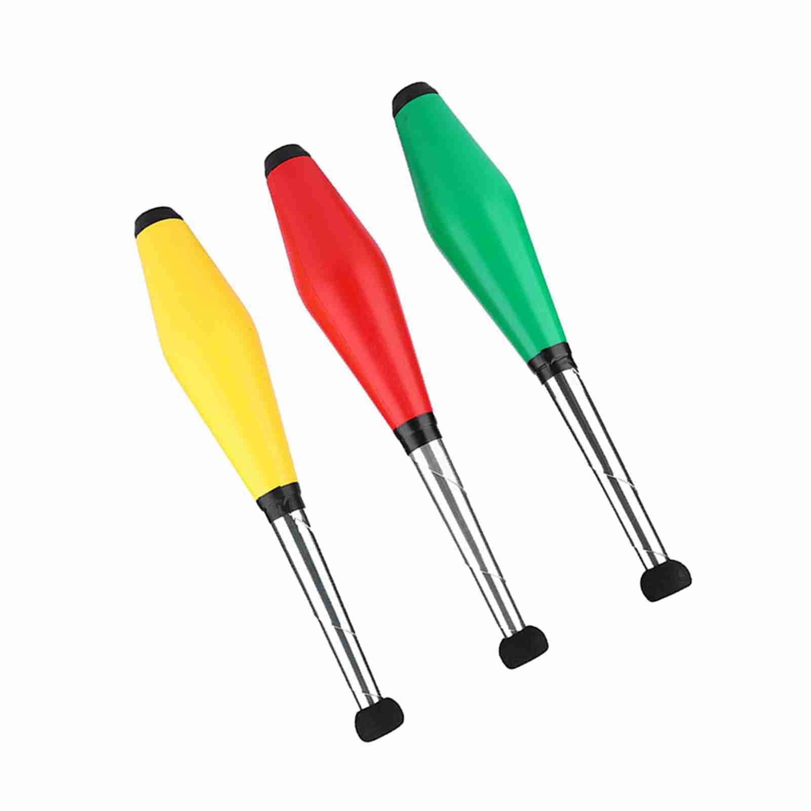 Sonew 3 Palos de Malabarismo de Calidad Ultraligeros para Niños, Accesorio de Malabarismo Resistente de Grado Circo, Juguete de Desarrollo de Coordinación y Memoria para Niños Sonew 3 Palos de Malabarismo de Calidad Ultraligeros para Niños, Accesorio de Malabarismo Resistente de Grado Circo, Juguete de Desarrollo de Coordinación y Memoria para Niños