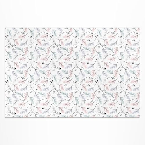 Tapis de sol vinyle extérieur pour balcon et terrasse ambiance végétale - 2