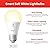 Sengled Smart Light Bulbs, Bluetooth Mesh, Bulbs That Work with Alexa Only, Dimmable LED E26 A19, 60W Equivalent Soft White 800LM, High CRI, Brightness, 6 Pack