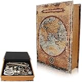 Grande capacité : cette boîte de rangement en forme de livre offre une grande capacité intérieure pouvant contenir quelques petits objets et accessoires.