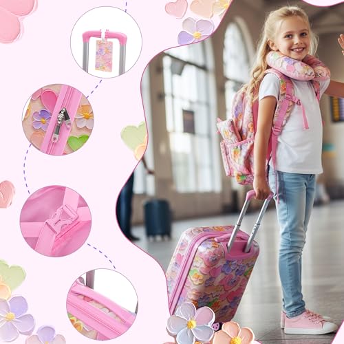 Rosamo 6-Piece Kids Luggage Set